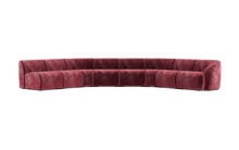 Load image into Gallery viewer, Cassini - Wedge Sectional - Bordeaux