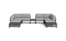 Load image into Gallery viewer, Mistral - Sectional - Pebble - Block - Silver Shade
