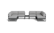 Load image into Gallery viewer, Mistral - Sectional - Pebble - Block - Silver Shade