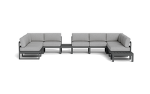 Load image into Gallery viewer, Mistral - Sectional - Pebble - Block - Silver Shade
