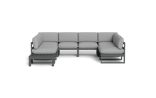 Load image into Gallery viewer, Mistral - Sectional - Pebble - Ellipse - Silver Shade