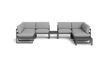 Load image into Gallery viewer, Mistral - Sectional - Pebble - Ellipse - Silver Shade