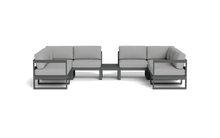 Load image into Gallery viewer, Mistral - Sectional - Pebble - Block - Silver Shade