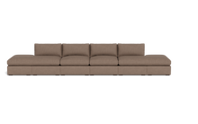 Load image into Gallery viewer, Ciello XL - Sofa - Mocha - Regular Arms