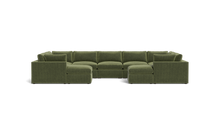Load image into Gallery viewer, Ciello XL - Sectional - Cypress Green - Regular Arms
