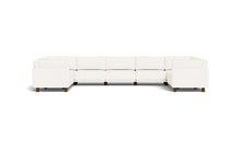 Load image into Gallery viewer, Luna - Sectional - Snowdrift - High Arms - Low Legs