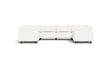 Load image into Gallery viewer, Luna - Sectional - Snowdrift - High Arms - Low Legs