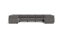 Load image into Gallery viewer, Luna - Sectional - Storm Grey - High Arms - Low Legs