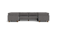 Load image into Gallery viewer, Luna - Sectional - Storm Grey - High Arms - Low Legs