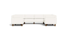 Load image into Gallery viewer, Luna - Sectional - Snowdrift - High Arms - Tall Legs