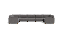 Load image into Gallery viewer, Luna - Sectional - Storm Grey - Low Arms - Low Legs