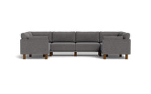 Load image into Gallery viewer, Luna - Sectional - Storm Grey - Low Arms - Tall Legs