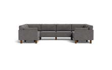 Load image into Gallery viewer, Luna - Sectional - Storm Grey - Low Arms - Tall Legs