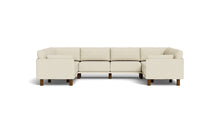 Load image into Gallery viewer, Luna - Sectional - Sunset Beige - Low Arms - Tall Legs