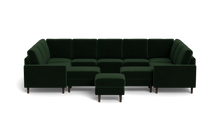Load image into Gallery viewer, Altus - Sectional - Emerald - Square Arms