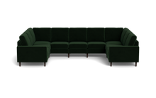 Load image into Gallery viewer, Altus - Sectional - Emerald - Square Arms