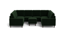 Load image into Gallery viewer, Altus - Sectional - Emerald - Square Arms