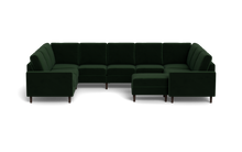 Load image into Gallery viewer, Altus - Sectional - Emerald - Square Arms