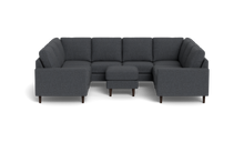 Load image into Gallery viewer, Altus - Sectional - Slate - Square Arms