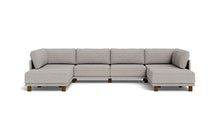 Load image into Gallery viewer, Luna - Sectional - Dream Grey - High Arms - Low Legs