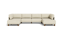 Load image into Gallery viewer, Luna - Sectional - Sunset Beige - High Arms - High Legs