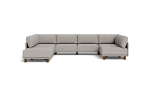 Load image into Gallery viewer, Luna - Sectional - Dream Grey - High Arms - Low Legs
