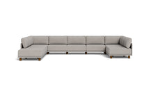Load image into Gallery viewer, Luna - Sectional - Dream Grey - High Arms - Low Legs