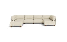 Load image into Gallery viewer, Luna - Sectional - Sunset Beige - High Arms - High Legs