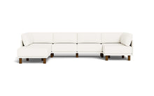 Load image into Gallery viewer, Luna - Sectional - Snowdrift - High Arms - Tall Legs