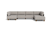 Load image into Gallery viewer, Luna - Sectional - Dream Grey - High Arms - Low Legs