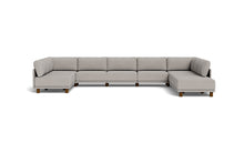 Load image into Gallery viewer, Luna - Sectional - Dream Grey - High Arms - Low Legs