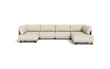 Load image into Gallery viewer, Luna - Sectional - Sunset Beige - High Arms - High Legs