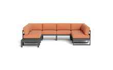 Load image into Gallery viewer, Mistral - Sectional - Pebble - Block - Terracotta