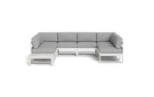 Load image into Gallery viewer, Mistral - Sectional - Sandstone - Block - Silver Shade