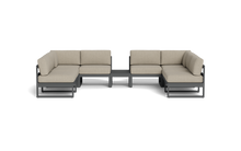 Load image into Gallery viewer, Mistral - Sectional - Pebble - Block - Sandcastle