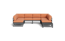 Load image into Gallery viewer, Mistral - Sectional - Pebble - Block - Terracotta
