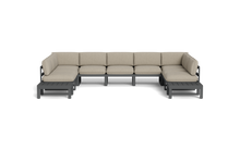 Load image into Gallery viewer, Mistral - Sectional - Pebble - Ellipse - Sandcastle
