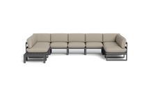 Load image into Gallery viewer, Mistral - Sectional - Pebble - Ellipse - Sandcastle