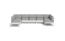 Load image into Gallery viewer, Mistral - Sectional - Sandstone - Ellipse - Silver Shade