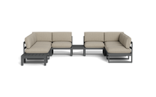 Load image into Gallery viewer, Mistral - Sectional - Pebble - Ellipse - Sandcastle
