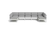 Load image into Gallery viewer, Mistral - Sectional - Sandstone - Ellipse - Silver Shade