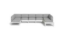 Load image into Gallery viewer, Mistral - Sectional - Sandstone - Ellipse - Silver Shade
