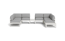 Load image into Gallery viewer, Mistral - Sectional - Sandstone - Ellipse - Silver Shade
