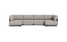Load image into Gallery viewer, Luna - Sectional - Dream Grey - High Arms - Low Legs
