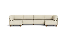 Load image into Gallery viewer, Luna - Sectional - Sunset Beige - High Arms - High Legs