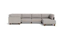 Load image into Gallery viewer, Luna - Sectional - Dream Grey - High Arms - Low Legs
