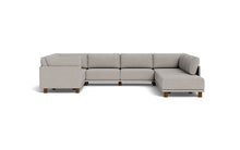 Load image into Gallery viewer, Luna - Sectional - Dream Grey - High Arms - Low Legs