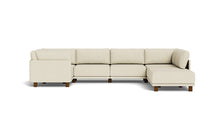 Load image into Gallery viewer, Luna - Sectional - Sunset Beige - High Arms - High Legs