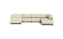 Load image into Gallery viewer, Luna - Sectional - Sunset Beige - High Arms - High Legs