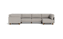 Load image into Gallery viewer, Luna - Sectional - Dream Grey - High Arms - Low Legs